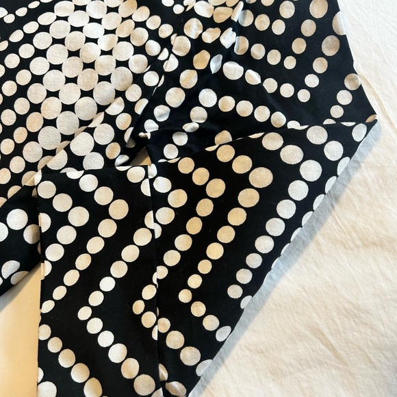 Zuri Dress. Dramatic black and white Size S=US 8-10 100% cotton w/ real POCKETS - Picture 3 of 8